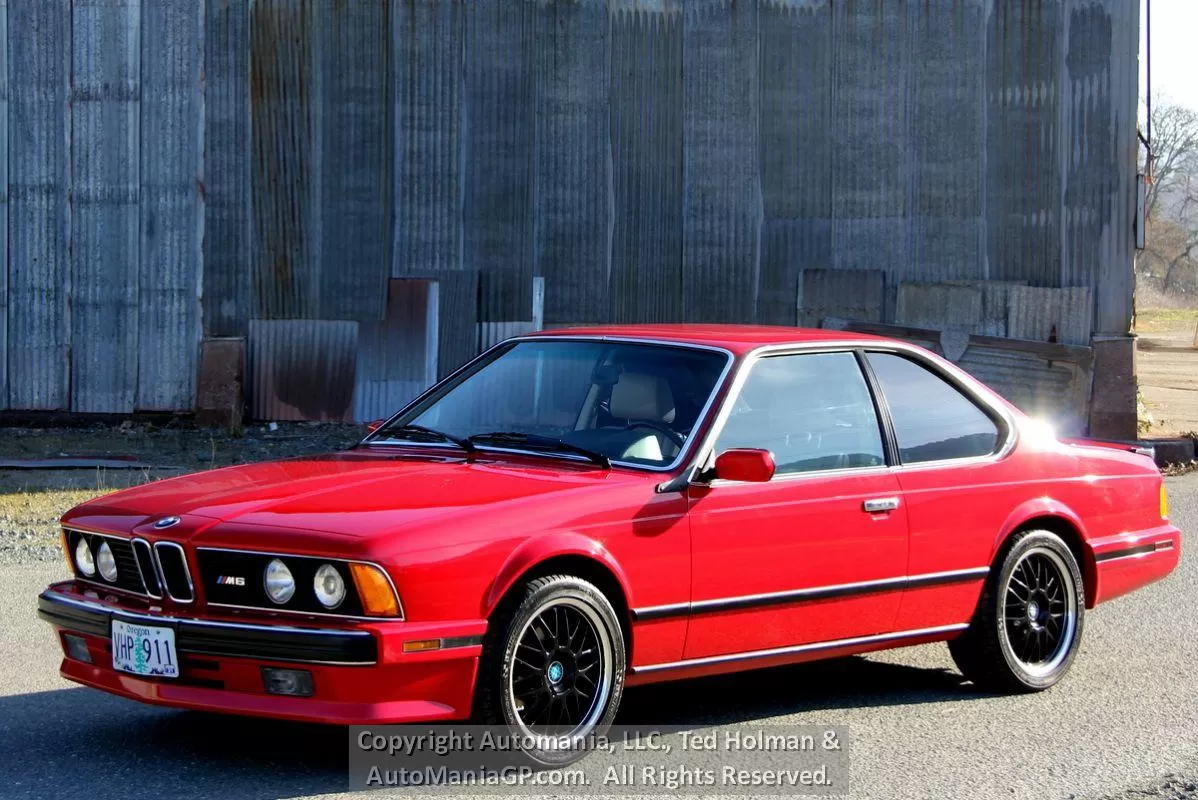 1988 BMW M6 E24 for sale
