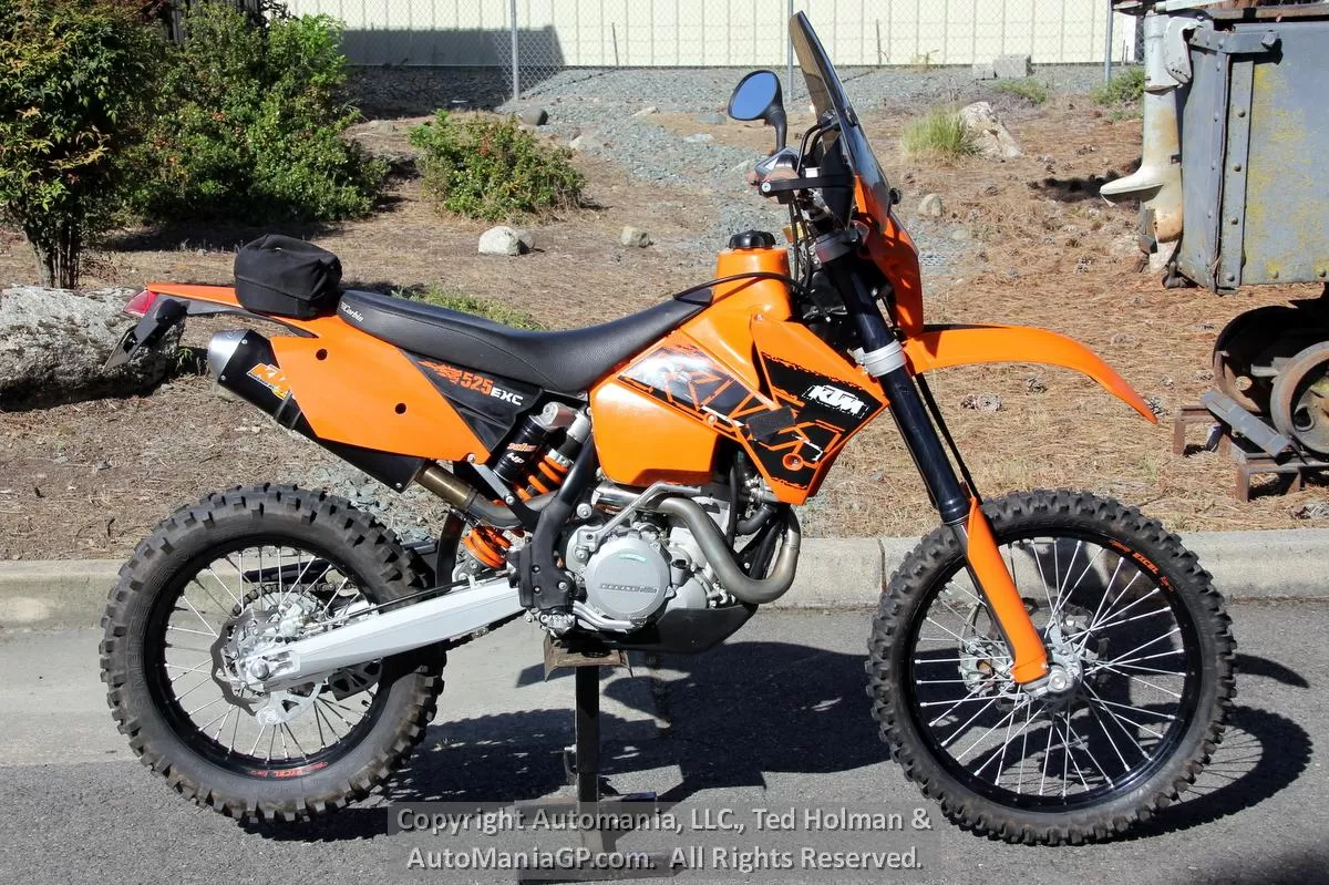 2007 KTM 525 EXC Plated for sale