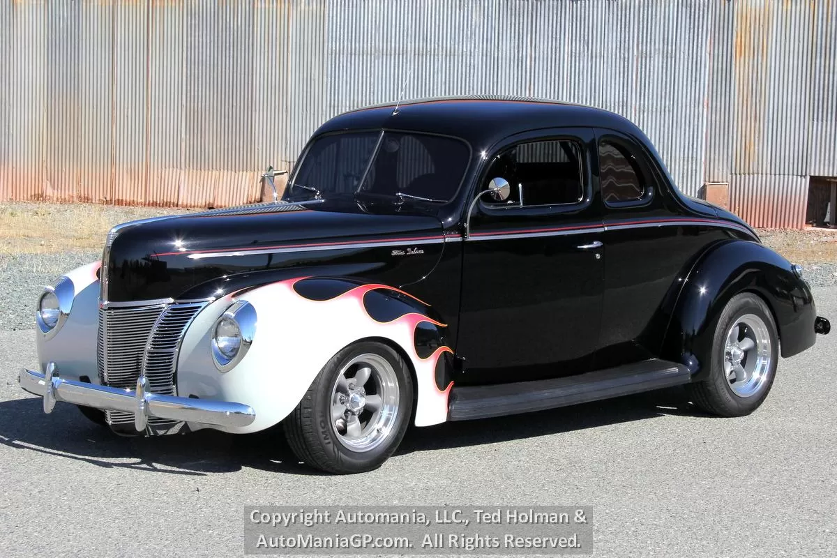 1940 Ford Deluxe Coupe Blown Mercury Flathead for sale