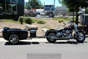 Heritage Softail Bushtec Turbo Trailer Motorcycle for sale