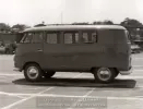 image for Stephen Holman Autocrossing his 1958 Volkswagen Van. 